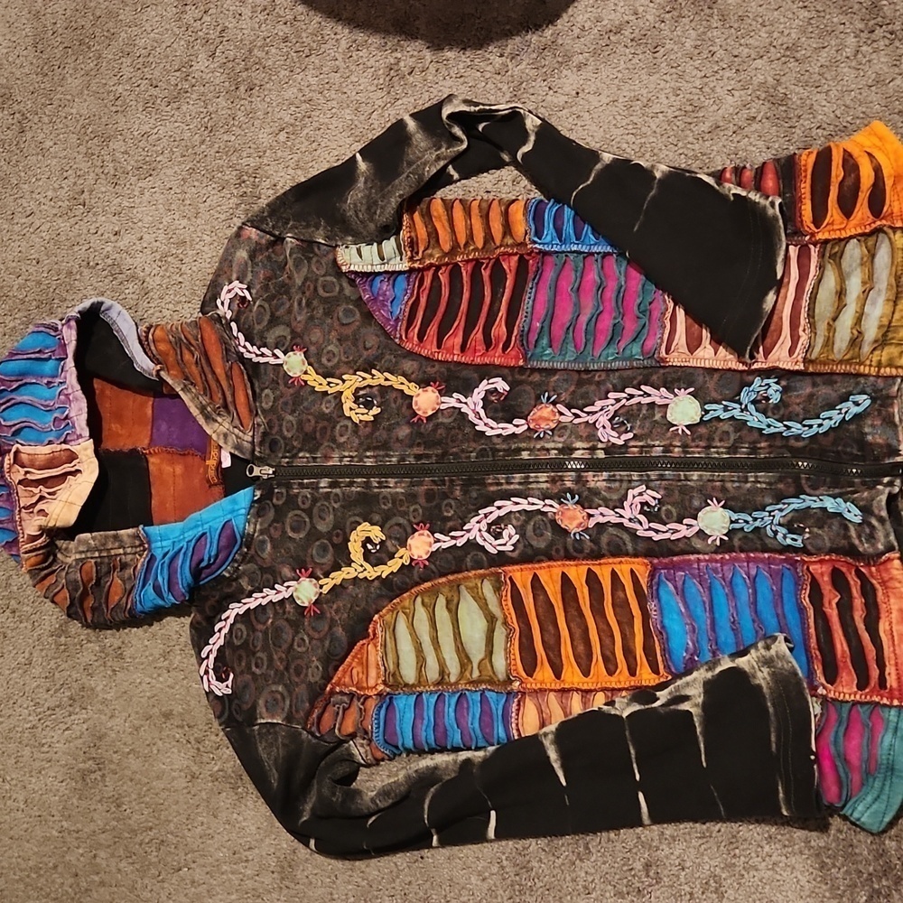 Windhorse Multicolor Patchwork Women's Jacket - image 3